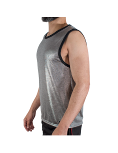 MACHO FINE GLITTER T SHIRT L XL 2
