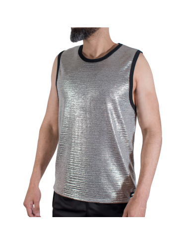 MACHO FINE GLITTER T SHIRT S M