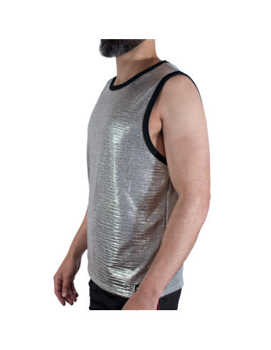 MACHO FINE GLITTER T SHIRT S M