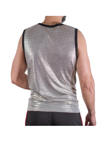 MACHO FINE GLITTER T SHIRT S M