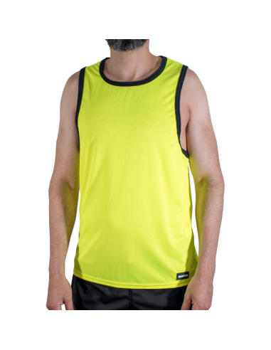 MACHO CMV001 YELLOW GYM T SHIRT S M