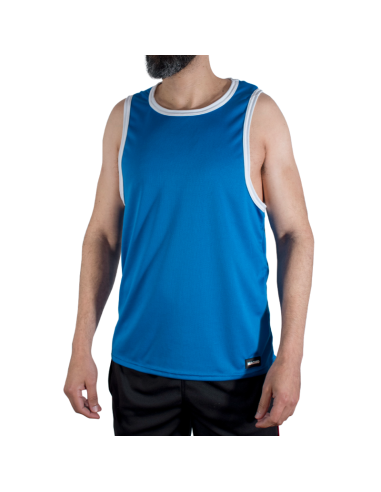 MACHO CMV002 BLUE GYM T SHIRT S M