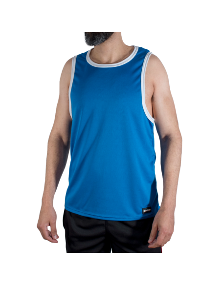 MACHO CMV002 BLUE GYM T SHIRT S M