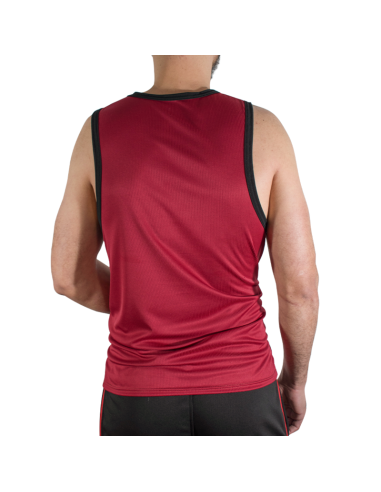 MACHO CMV003 MAROON GYM T SHIRT S M