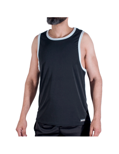 MACHO CMV004 BLACK GYM T SHIRT S M