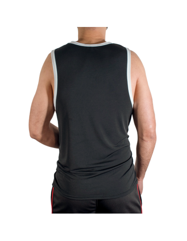 MACHO CMV004 BLACK GYM T SHIRT S M