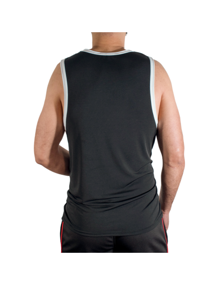 MACHO CMV004 BLACK GYM T SHIRT S M