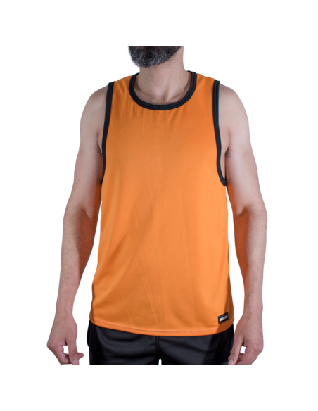 MACHO CMV005 ORANGE GYM T SHIRT S M