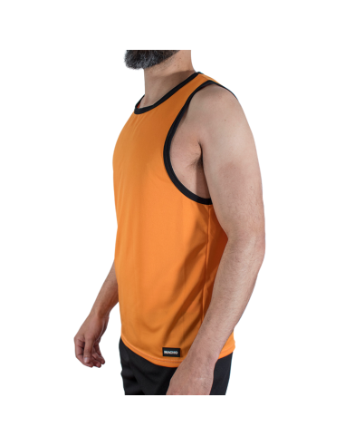 MACHO CMV005 ORANGE GYM T SHIRT S M