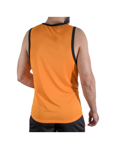 MACHO CMV005 ORANGE GYM T SHIRT S M