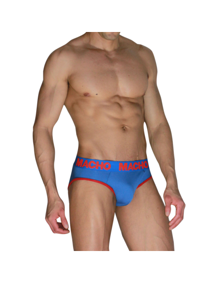 MACHO MCH005 CLASSIC SLIP BLUE RED S