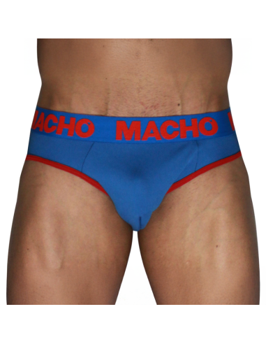 MACHO MCH005 CLASSIC SLIP BLUE RED S