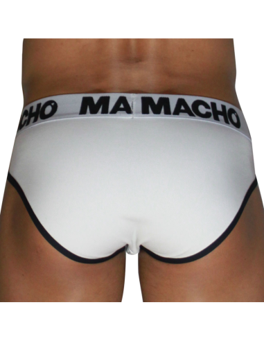 MACHO MCH006 CLASSIC SLIP WHITE BLACK S