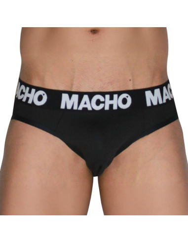 MACHO MCH007 CLASSIC SLIP BLACK BLACK S