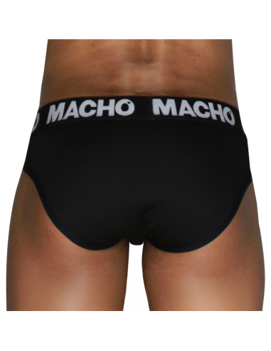 MACHO MCH007 CLASSIC SLIP BLACK BLACK S