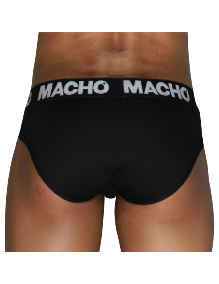MACHO MCH007 CLASSIC SLIP BLACK BLACK S
