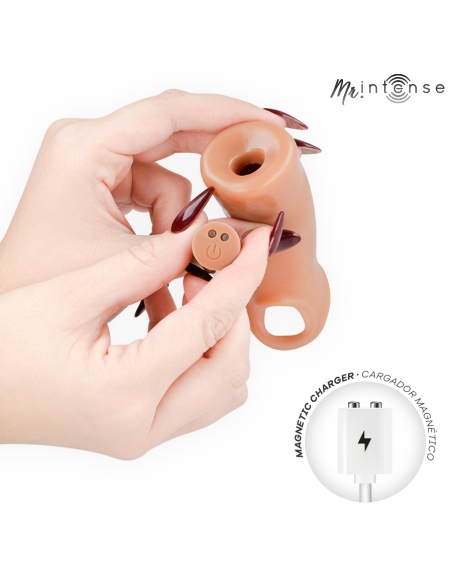 MR INTENSE ARNOLD L ULTRA REALISTIC VIBRATING PENIS SLEEVE REMOTE CONTROL 16 CM O 45 CM