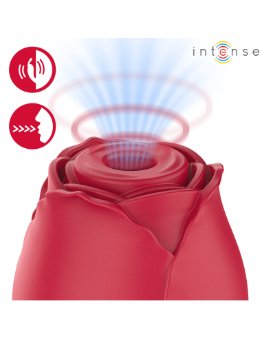 INTENSE CAMELLIA CLITORAL SUCTION ROSE BY WAVES BORDEAUX