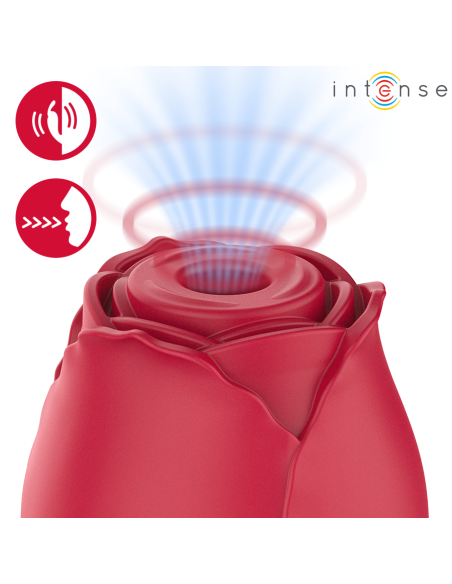 INTENSE CAMELLIA CLITORAL SUCTION ROSE BY WAVES BORDEAUX