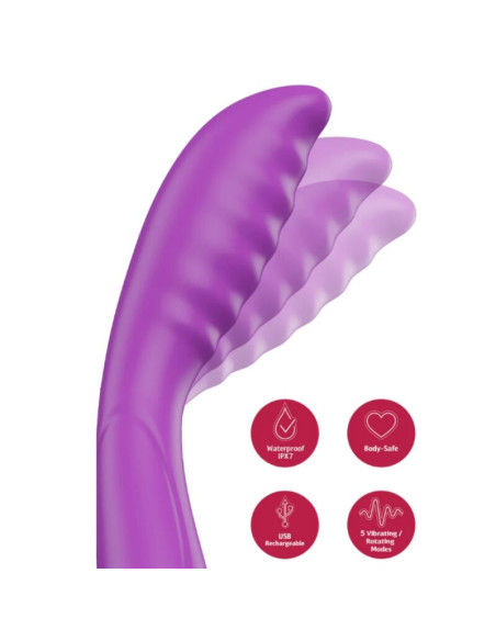 SHEEO PURPLE G SPOT TAPPING VIBRATOR
