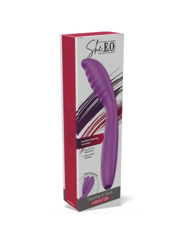 SHEEO PURPLE G SPOT TAPPING VIBRATOR