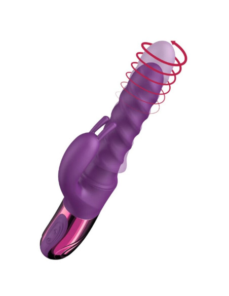 SHEEO PURPLE RABBIT SWIRL VIBRATOR