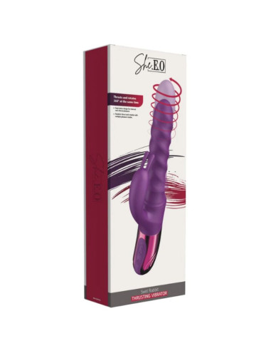 SHEEO PURPLE RABBIT SWIRL VIBRATOR