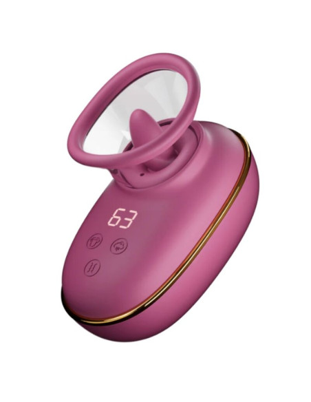 SHEEO AUTOMATIC CLITORAL STIMULATING PUMP WITH LICKING EFFECT PURPLE