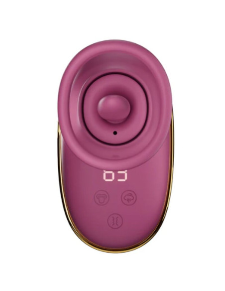 SHEEO AUTOMATIC CLITORAL STIMULATING PUMP WITH LICKING EFFECT PURPLE