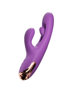 SHEEO RABBIT G SPOT VIBRATOR WITH DIGITAL MOVEMENT PURPLE