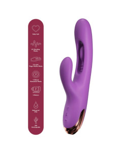 SHEEO RABBIT G SPOT VIBRATOR WITH DIGITAL MOVEMENT PURPLE 2