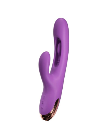 SHEEO RABBIT G SPOT VIBRATOR WITH DIGITAL MOVEMENT PURPLE