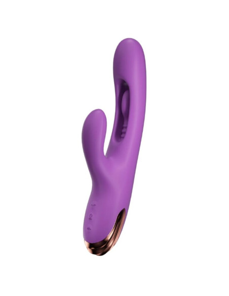 SHEEO RABBIT G SPOT VIBRATOR WITH DIGITAL MOVEMENT PURPLE