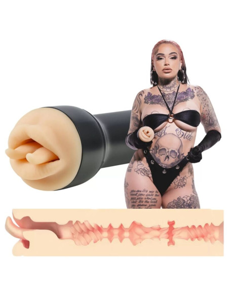 KIROO RAVEN MOUTH REALISTIC VIPER TONGUE MASTURBATOR