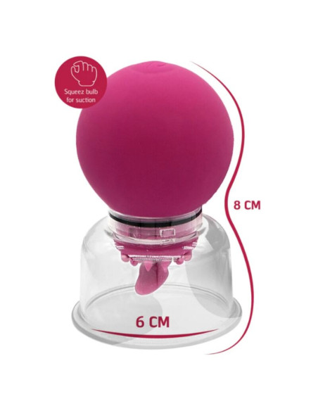 SHEEO VIBRATING AND ROTATING PUMP FOR NIPPLES AND CLITORIS