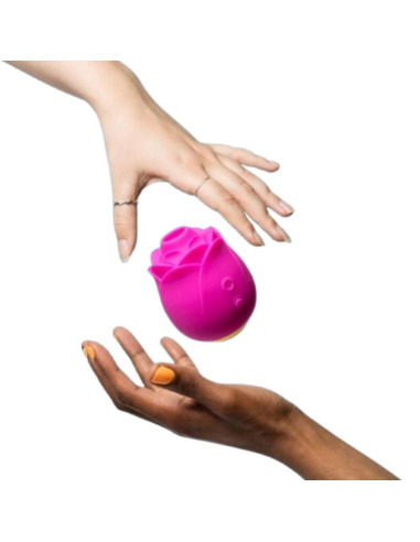 ROMP ROSE 20 CLITORAL SUCTION TOOL PINK SHAPE LIMITED EDITION