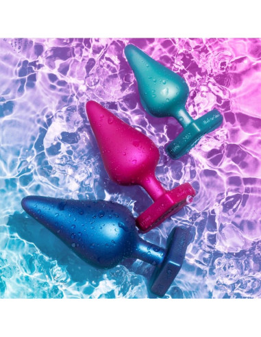 ROMP LUSTER ANAL TRAINING KIT S M L WITH HEART SHAPED BASE