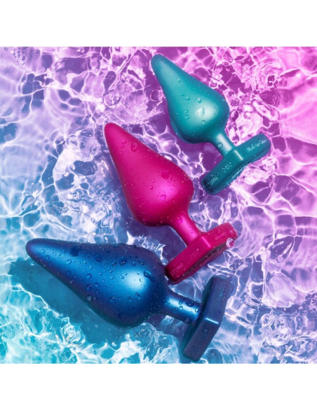 ROMP LUSTER ANAL TRAINING KIT S M L WITH HEART SHAPED BASE