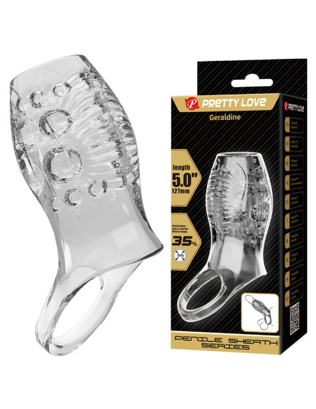 PRETTY LOVE GERALDINE THICKENING TEXTURED TRANSPARENT FUNDA