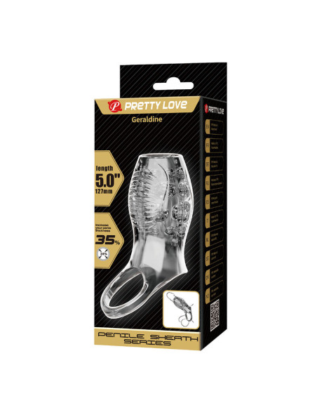 PRETTY LOVE GERALDINE THICKENING TEXTURED TRANSPARENT FUNDA