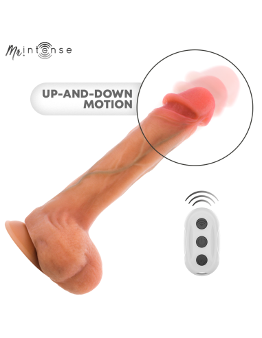 MR INTENSE BRADLEY VIBRATOR DILDO WITH HEAT EFFECT AND REMOTE CONTROL 21 CM O 42 CM
