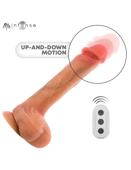 MR INTENSE BRADLEY VIBRATOR DILDO WITH HEAT EFFECT AND REMOTE CONTROL 21 CM O 42 CM