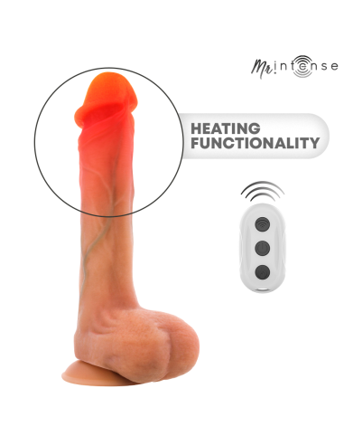 MR INTENSE BRADLEY VIBRATOR DILDO WITH HEAT EFFECT AND REMOTE CONTROL 21 CM O 42 CM