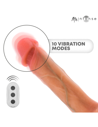 MR INTENSE BRADLEY VIBRATOR DILDO WITH HEAT EFFECT AND REMOTE CONTROL 21 CM O 42 CM