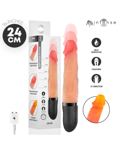 MR INTENSE JEAN UPDOWN VIBRATOR WITH HEAT EFFECT 24 CM O 38 CM