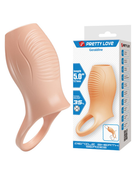 PRETTY LOVE GERALDINE THICKENING PENIS SHEATH