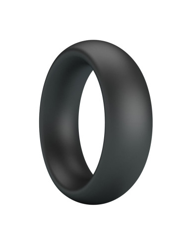 CRAZY BULL ELIO SILICONE COCK RING BLACK