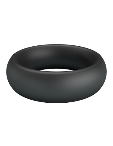 CRAZY BULL ELIO SILICONE COCK RING BLACK
