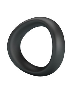 CRAZY BULL VALEN ERGONOMIC SILICONE COCK RING BLACK