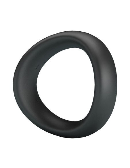 CRAZY BULL VALEN ERGONOMIC SILICONE COCK RING BLACK